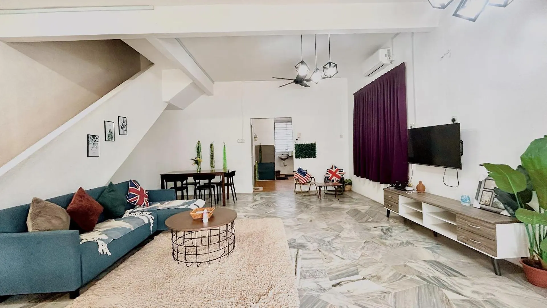 Prázdninový dům Home69#6Pax#Netflix#Nearaeonalma#5Kmtoiconcity Bukit Mertajam Malajsie